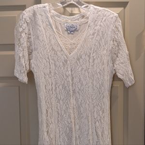 Vintage style lace dress